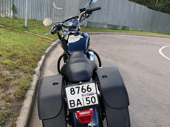 2014 Harley-Davidson Sportster 1200, синий, 860000 рублей - вид 4