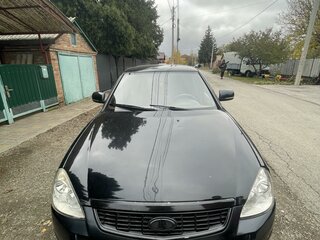 2008 Lada (ВАЗ) Priora I, чёрный, 250000 рублей, вид 1