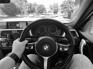 2016 BMW 3 серии 318i VI (F3x) Рестайлинг, серебристый, 1900000 рублей, вид 5