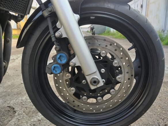 2002 Yamaha FZS600 Fazer, чёрный, 300000 рублей - вид 16
