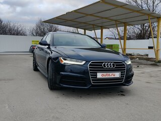 2016 Audi A6 IV (C7) Рестайлинг, синий, 3100000 рублей, вид 5