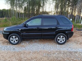 2008 Kia Sportage II, чёрный, 1150000 рублей, вид 3