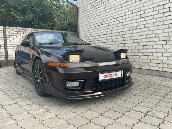 1992 Mitsubishi Eclipse I, чёрный - вид 5