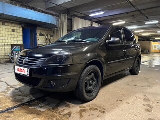 2010 Renault Logan I Рестайлинг, чёрный, 750000 рублей, вид 1