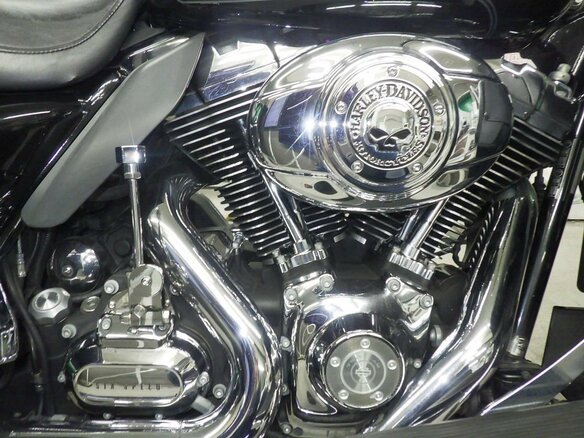 2008 Harley-Davidson Electra Glide, чёрный - вид 6