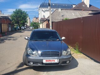 2007 Hyundai Sonata ТагАЗ IV (EF) Рестайлинг, серый, 500000 рублей, вид 2