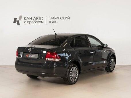 2014 Volkswagen Polo V, серый, 810000 рублей, вид 3