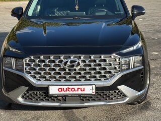 2021 Hyundai Santa Fe IV Рестайлинг, чёрный, 3590000 рублей, вид 1