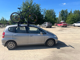2007 Honda Jazz I Рестайлинг, серый, 670000 рублей, вид 3