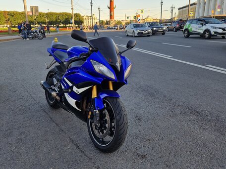2011 Yamaha YZF-R6, синий, 770000 рублей, вид 1