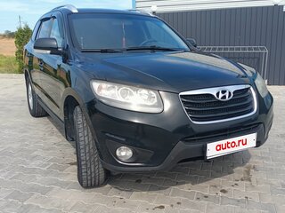 2011 Hyundai Santa Fe II Рестайлинг, чёрный, 1350000 рублей, вид 3