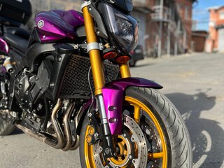 2011 Yamaha FZ8, пурпурный, 500000 рублей, вид 1