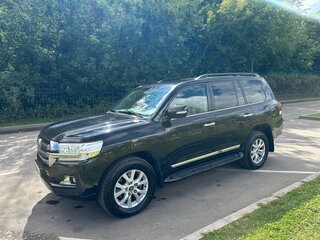 2015 Toyota Land Cruiser 200 Series Рестайлинг 2, чёрный, 4950000 рублей, вид 1