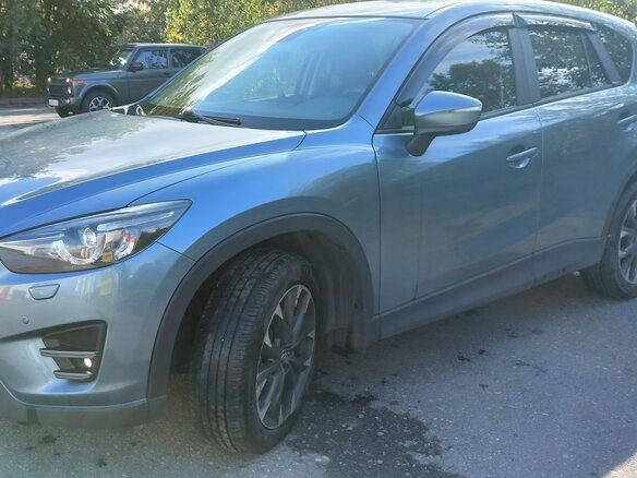 2015 Mazda CX-5 I Рестайлинг, голубой, 2000000 рублей - вид 22
