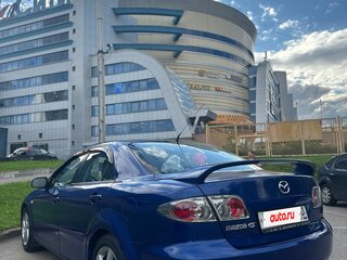 2006 Mazda 6 I (GG) Рестайлинг, синий, 440000 рублей, вид 4