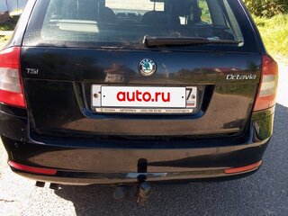 2012 Skoda Octavia II (A5) Рестайлинг, чёрный, 1200000 рублей, вид 4
