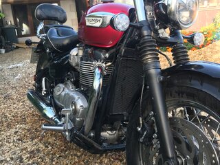 2018 Triumph Bonneville Speedmaster, пурпурный, 1150000 рублей, вид 1