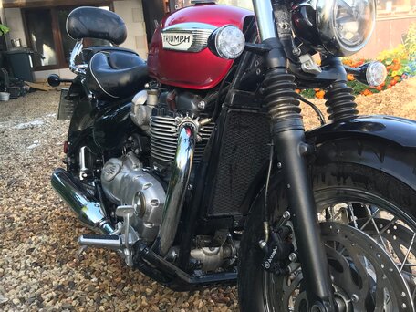 2018 Triumph Bonneville Speedmaster, пурпурный, 1150000 рублей, вид 1