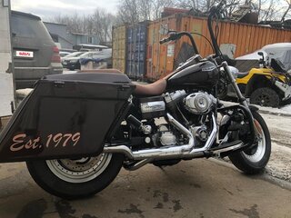 2004 Harley-Davidson Dyna Super Glide, чёрный, 650000 рублей, вид 3