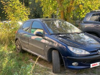 2003 Peugeot 206, синий, 260000 рублей, вид 2