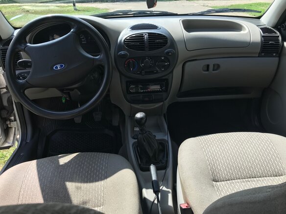 2011 Lada (ВАЗ) Kalina I, серебристый, 260000 рублей - вид 5