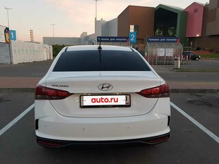 2022 Hyundai Solaris II Рестайлинг, белый, 1455550 рублей, вид 2