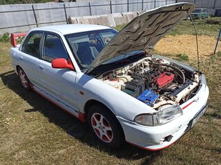 1995 Mitsubishi Lancer VI, белый, 250000 рублей, вид 1
