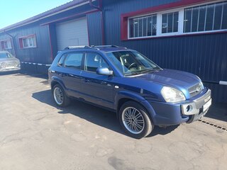 2006 Hyundai Tucson I, синий, 900000 рублей, вид 2