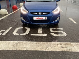 2014 Hyundai Solaris I, синий, 765000 рублей, вид 1