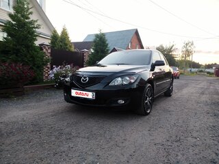 2008 Mazda 3 I (BK) Рестайлинг, чёрный, 577777 рублей, вид 1