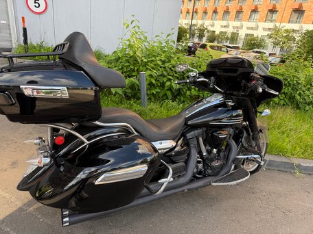 2007 Yamaha XV 1900, чёрный, 750000 рублей, вид 2