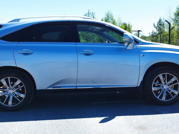 2010 Lexus RX 450h III, голубой, 2500000 рублей - вид 20