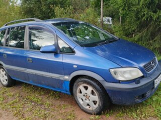 2002 Opel Zafira A, синий, 350000 рублей, вид 3