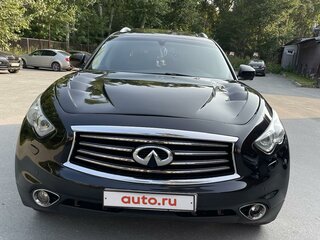 2012 Infiniti FX37 II (S51) Рестайлинг, чёрный, 1540000 рублей, вид 2