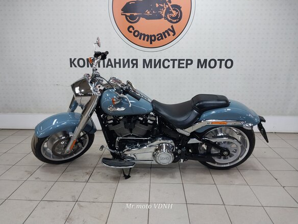 2024 Harley-Davidson Fat Boy, синий, 2769000 рублей - вид 1