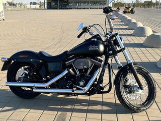 2013 Harley-Davidson Street Bob, чёрный, 980000 рублей, вид 3