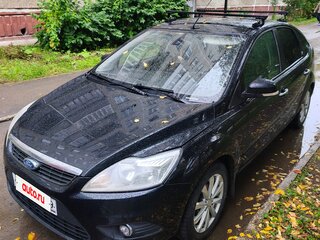 2008 Ford Focus II Рестайлинг, чёрный, 620000 рублей, вид 1