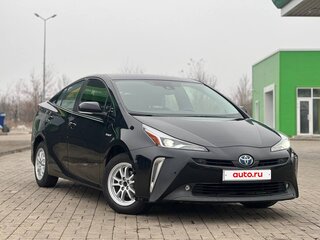 2020 Toyota Prius IV Рестайлинг (XW50), чёрный, 2750000 рублей, вид 2