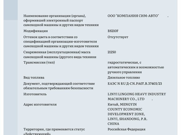 2023 LGCE E6210F, жёлтый, 8777777 рублей - вид 25