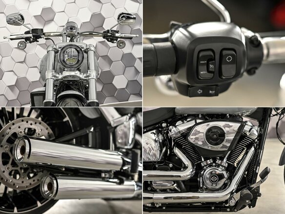 2025 Harley-Davidson Breakout, серый - вид 9