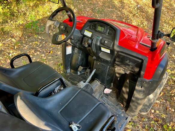 2008 Aeon SXS Cube 350 4WD, красный, 550000 рублей - вид 5