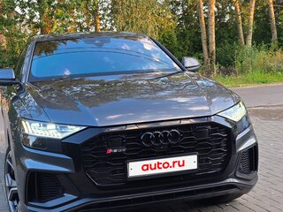 2018 Audi Q8 55 TFSI I (4M), серый, 6055000 рублей, вид 2
