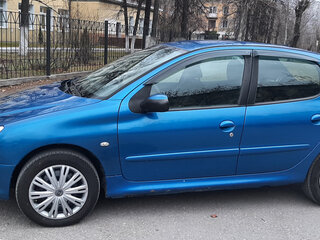 2007 Peugeot 206, синий, 260000 рублей, вид 3