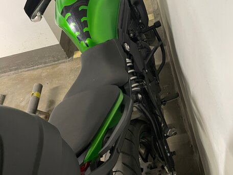 2014 Kawasaki ER-6N, зелёный, 685000 рублей, вид 1