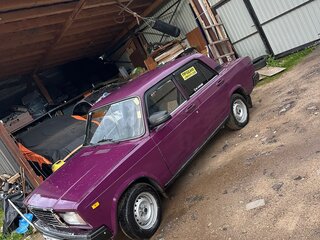 2002 Lada (ВАЗ) 2107, фиолетовый, 140000 рублей, вид 2
