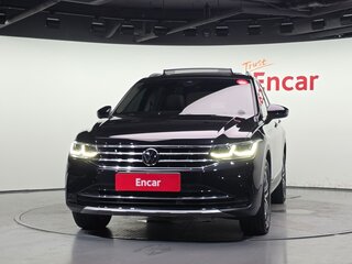 2023 Volkswagen Tiguan Allspace II Рестайлинг, чёрный, 2980777 рублей, вид 3