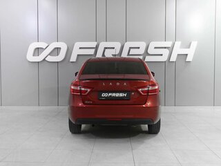 2016 Lada (ВАЗ) Vesta I, красный, 640000 рублей, вид 4