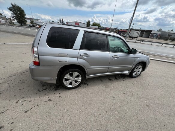 2007 Subaru Forester II Рестайлинг, серебристый - вид 4