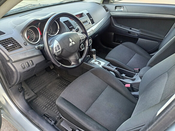 2008 Mitsubishi Lancer X, серебристый, 890000 рублей - вид 9