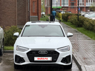 2020 Audi A4 45 TFSI V (B9) Рестайлинг, белый, 3490000 рублей, вид 1